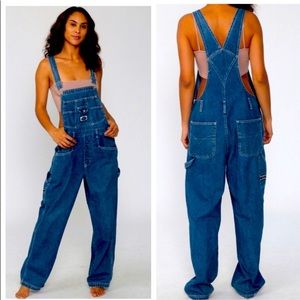 Denim overalls